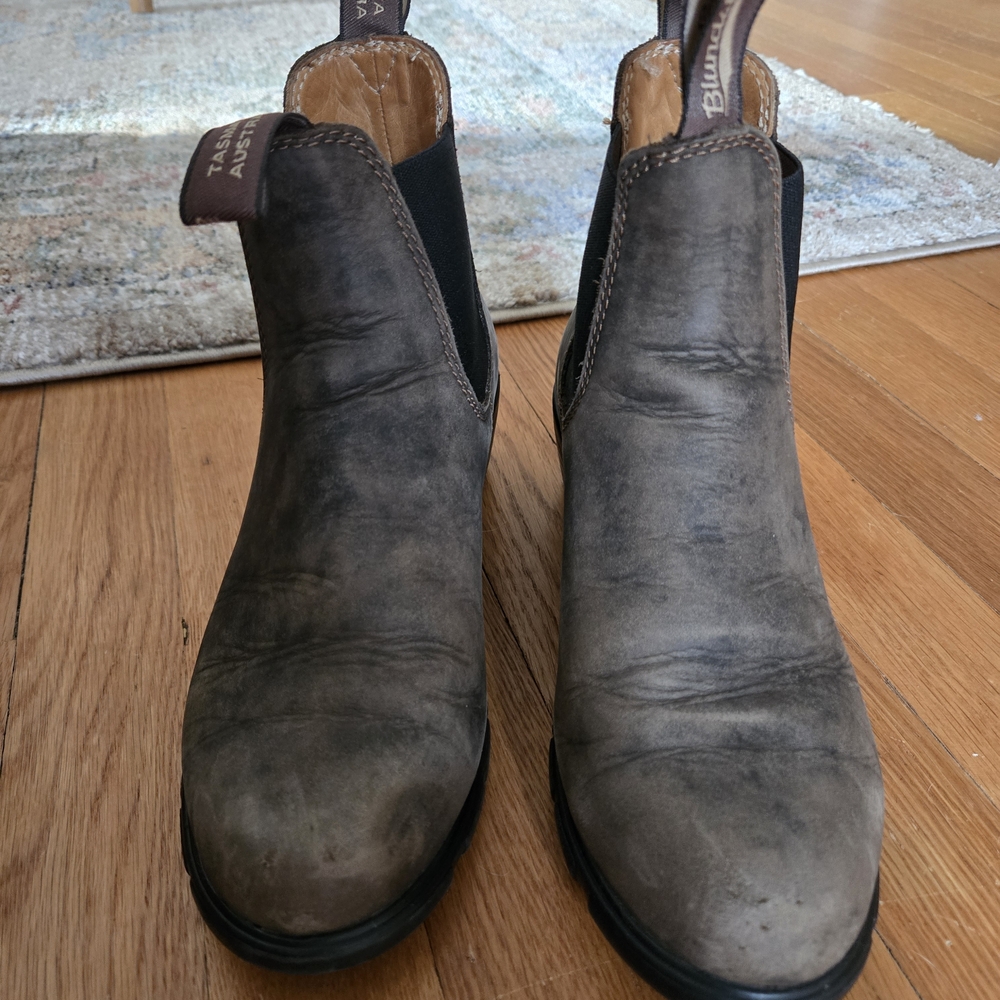 Blundstone Women's Antique Brown Leather Chelsea Boots 5UK 8US - Picture 11 of 12